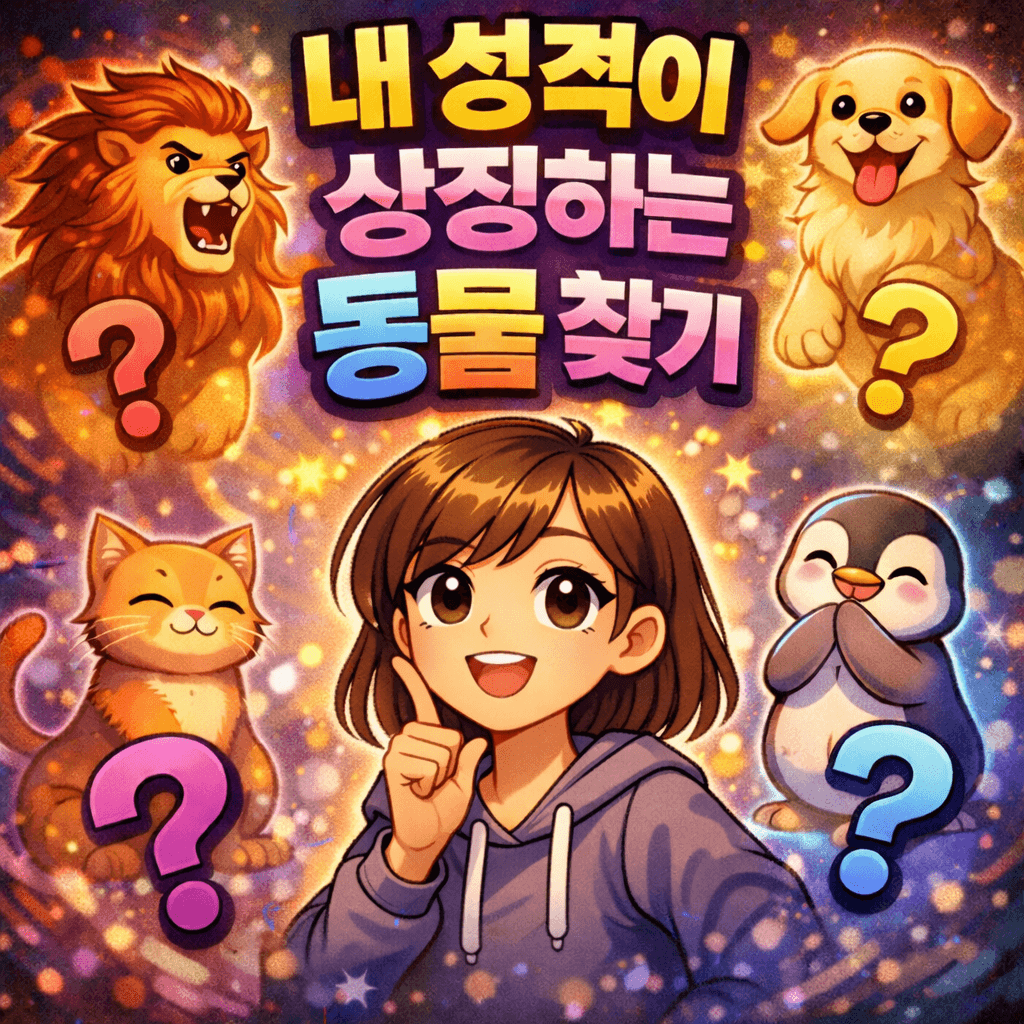 내 성격이 상징하는 동물 찾기