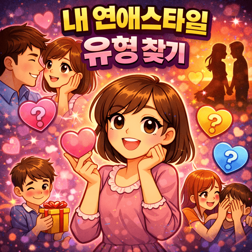 내 연애 스타일 유형 찾기